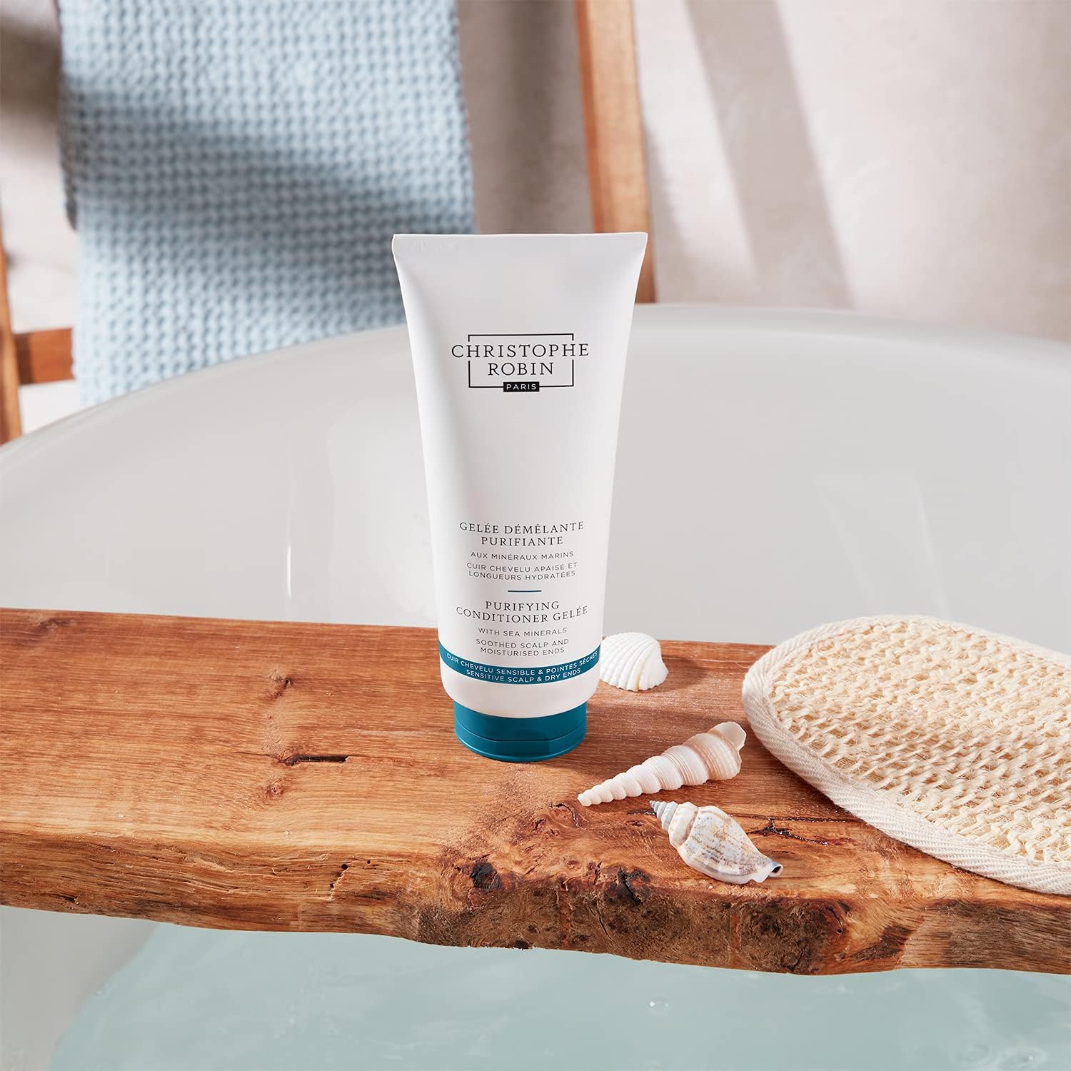 Christophe Robin Purifying Lightweight Conditioner Gelèe With Sea Minerals 200ml - Image 4