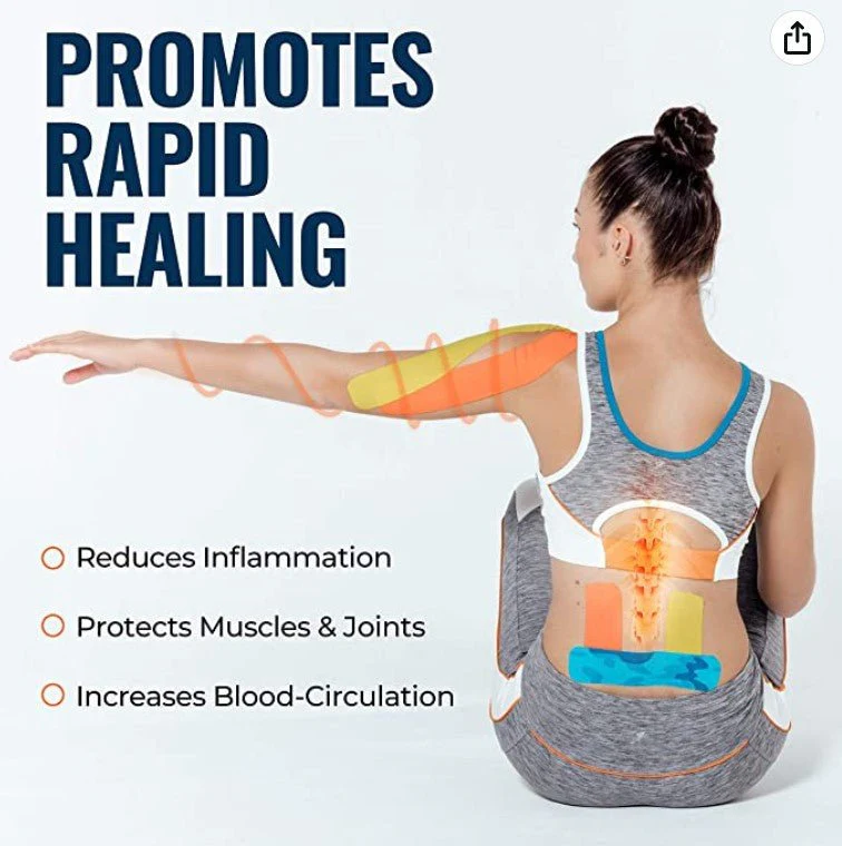 Mind Body Future Kinesiology Medical Physio Knee Shoulder Injury Tape - Image 4